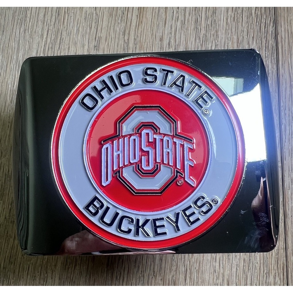 Chrome Ohio State Buckeyes Hitch Cover Metal Officially Licensed Fanmats